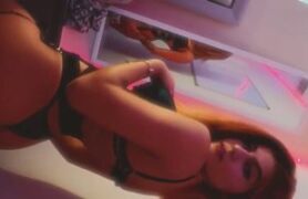 Video teaser da Thaissa Fit de lingerie semi nua