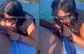 Sil Torra aparece em um vídeo em que está fazendo um blowjob em um jet ski.