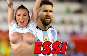 Sophie Buttini argentina mostrou peito desafio Pagode da Ofensa