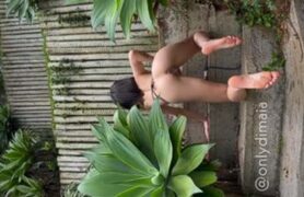 Videos da dimaia pelada no quintal