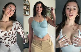 Nikki Woods se mostrando sem roupa e exibindo seu privacy em um vídeo adulto super picante