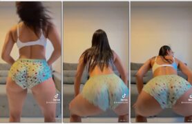 Edna Samara arrasando na dança ao ritmo do batidão