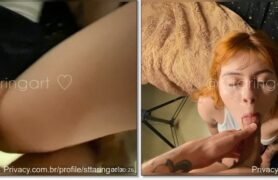 Victoria Sttaringartx exibindo sua bucetinha cheinha
