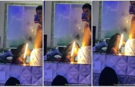 Jheni Lima pagando boquete para novinho no motel