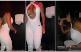 Victoria Hotten fudendo gostoso oral em um glory hole