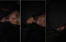 Casal de Brasília se divertindo com o motorista do Uber negão dentro do carro