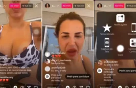 Doutora Deolane mostrou o seio sem querer em transmissão ao vivo dentro da prisão