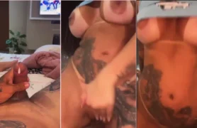 Paulla Naiama, uma mulher ousada e com um bundão avantajado, rebolando e se divertindo na pica do personal trainer