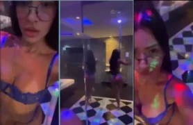 Ingrid Paixão arrasando no pole dance do motel freeporni, mostrando todo seu talento e sensualidade