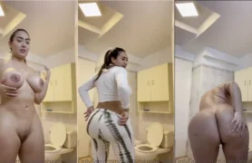 Nataly Ordonez faz striptease e seduz de forma ousada e sensual no seu perfil do OnlyFans