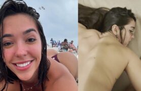 Roludo metendo no rabinho apertadinho da influenciadora em um vídeo de sexo caseiro