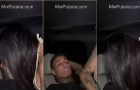 Bia Miranda dando uma rapidinha no carro em vídeo pornô