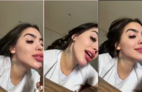 Mc Mirella recebendo ejaculação facial do Dynho em vídeos adultos