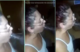 Mulher casada e experiente faz um rapaz negro ter orgasmos repetidos com um belo boquete