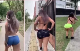 Essa safadinha adora chamar a atenção e provocar
