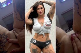Musa do Corinthians se exibindo, fazendo um carinho na preparação, vídeos caseiros de safadeza