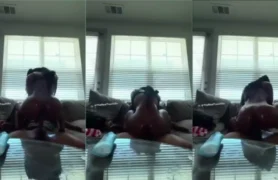 Sexo caseiro com mulheres negras, magrinhas, se rebolando na rola firme do cara