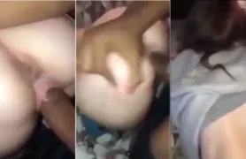 Sexo caseiro com a novinha gostosa se divertindo sem proteção em um vídeo picante