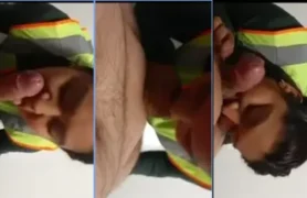 Policial dando um trato no coronel viralizou na internet fazendo fogaréu no quartel
