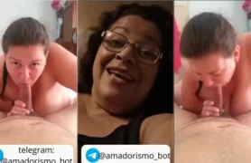 Vídeos caseiros de sexo com senhoras gordinhas dando aquela chupada no membro do rapaz