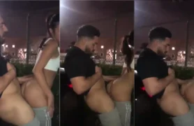 Nudes de uma moradora do condomínio vazaram, ela tava se entrando a um tempão na madrugada