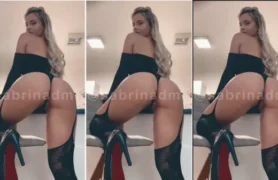 Vídeo quente e ousado da Sabrina De Martini se mostrando
