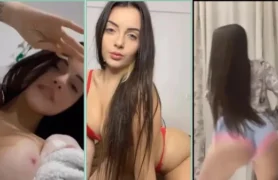 Mixing it up by pleasuring your kitty with a black dildo