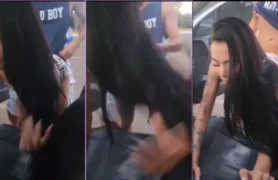 Vídeo pornô de uma ninfeta safada fudendo gostoso no carro