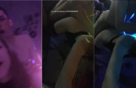 Dando uma puxada no cabelo enquanto ela grava a transa