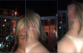 A perfeita Francis Simas viralizou na internet ao aparecer fazendo strip tease sensual