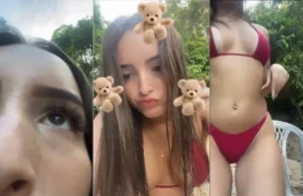 Nesse vídeo, a Raissa Yasz se mostra toda espoleta no mato!