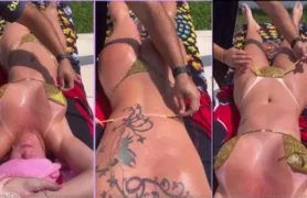 Debora Peixoto aparece em um vídeo super hot, toda bronzeada e sem roupa!