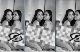 Keren Canelon com a amiga na diversão liberada